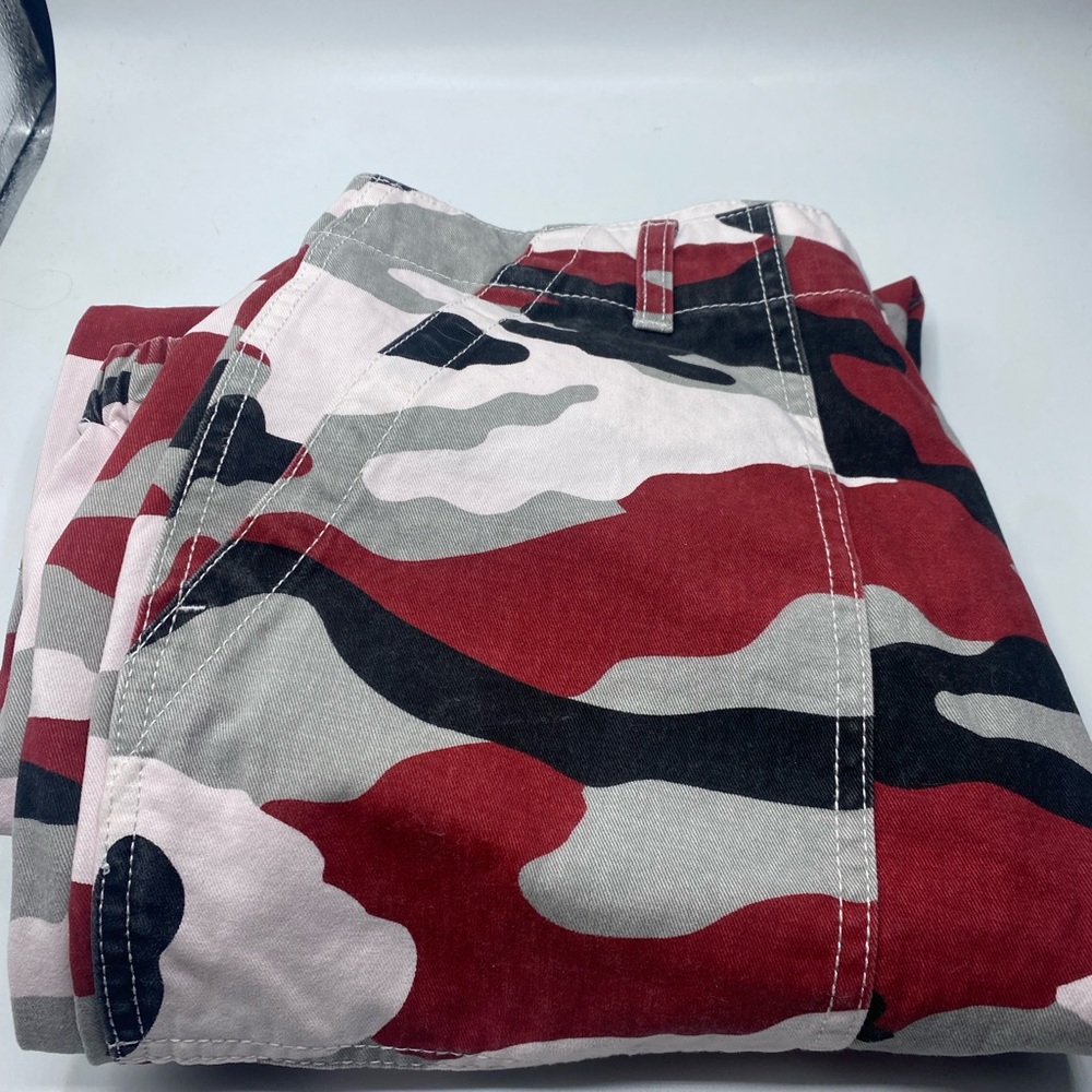 Forever 21 red cargo pants